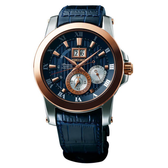 seiko novak djokovic special edition premier kinetic perpetual
