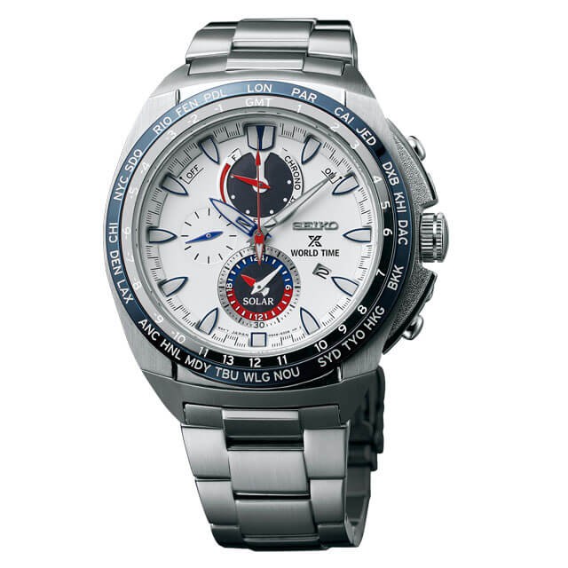 seiko men's prospex world time solar